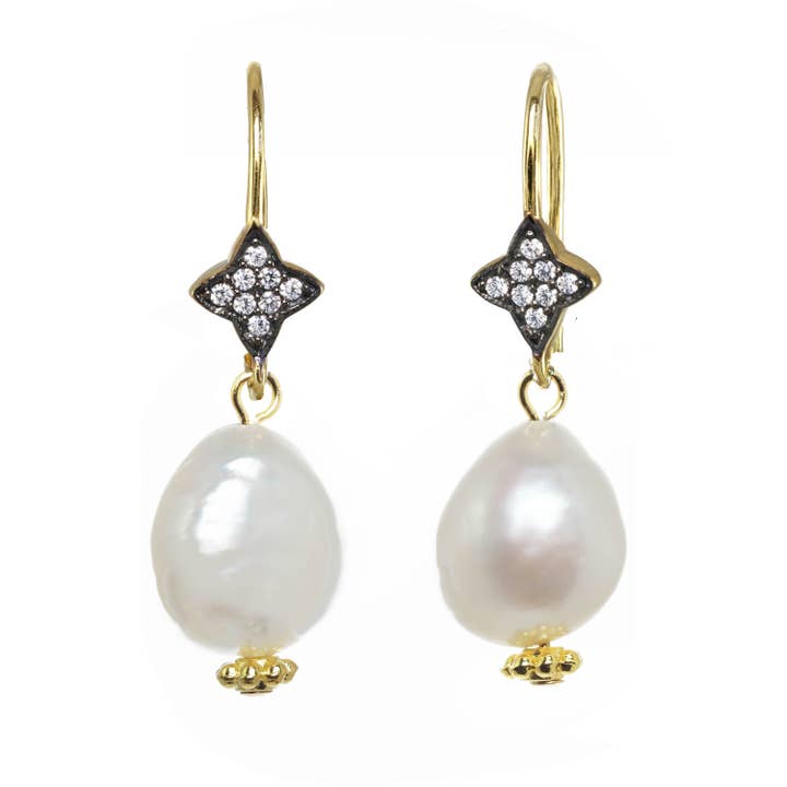 Classic Pearl Earring for wholesale by Rachel Reinhardt
