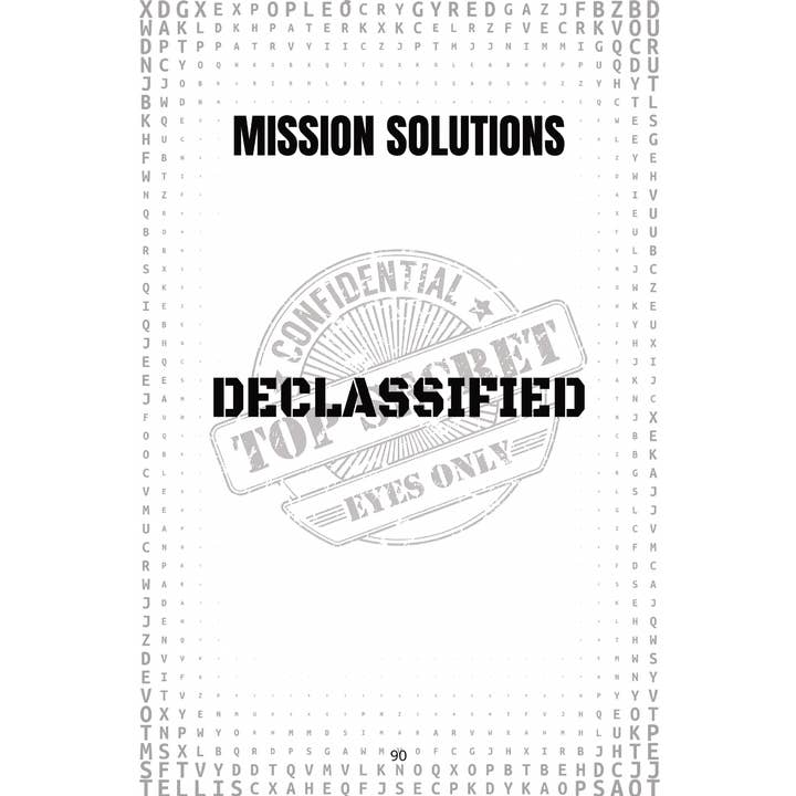 Unscreen Yourself! - Wholesale Puzzle - Adult - The Art of Espionage – Spy-Themed Word Search with Trivia9