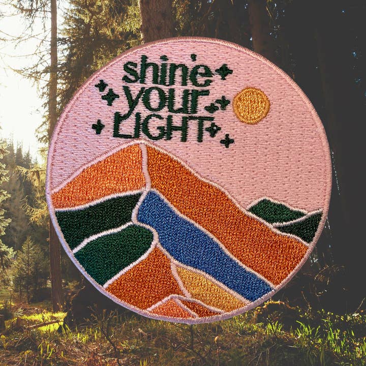 Spruce Seed - Vente Écusson - Patch à repasser - Patch Brille ta lumière4