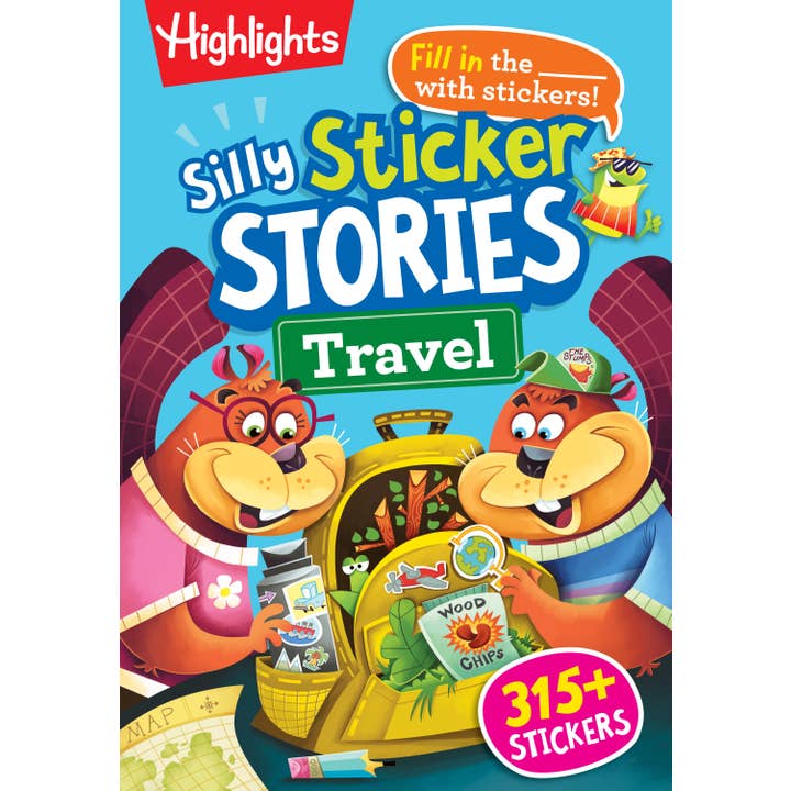 Highlights for Children - Wholesale Book - Kids - Silly Sticker Stories: Travel