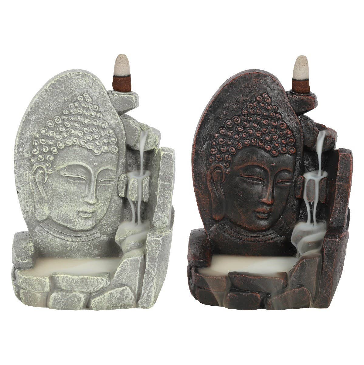 Green Tree - Wholesale Incense Holder - Buddha Backflow Incense Burner Assorted Color0