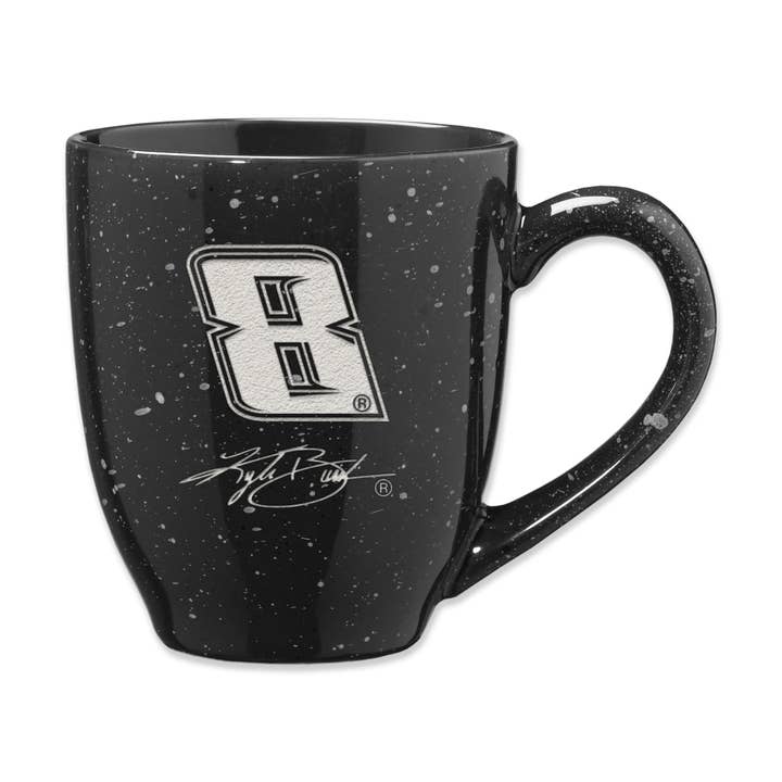 NASCAR Kyle Busch Tasse à café en céramique gravée au laser de 16 oz pour la vente par Rico Industries