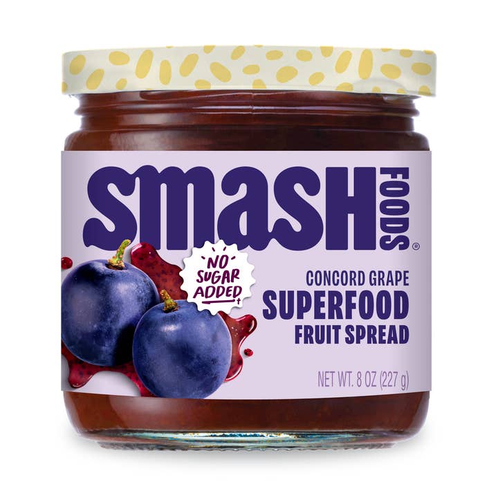 Concord Grape - Smash Superfood Jam for wholesale by Smash Foods