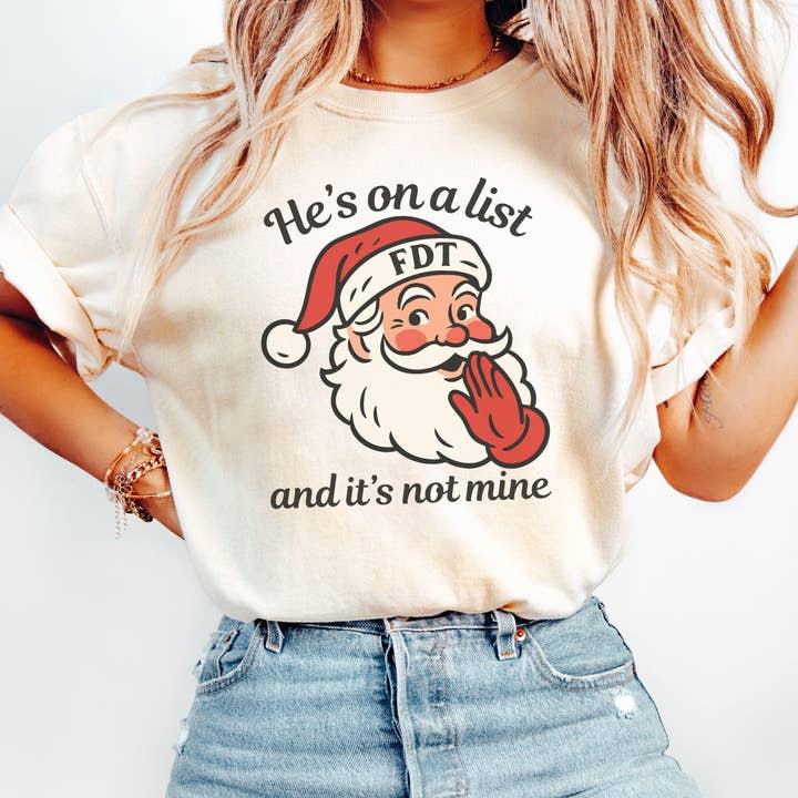 Camiseta de Papá Noel Anti Trump, Sudadera de Navidad. para venta al por mayor de DLT Ecommerce