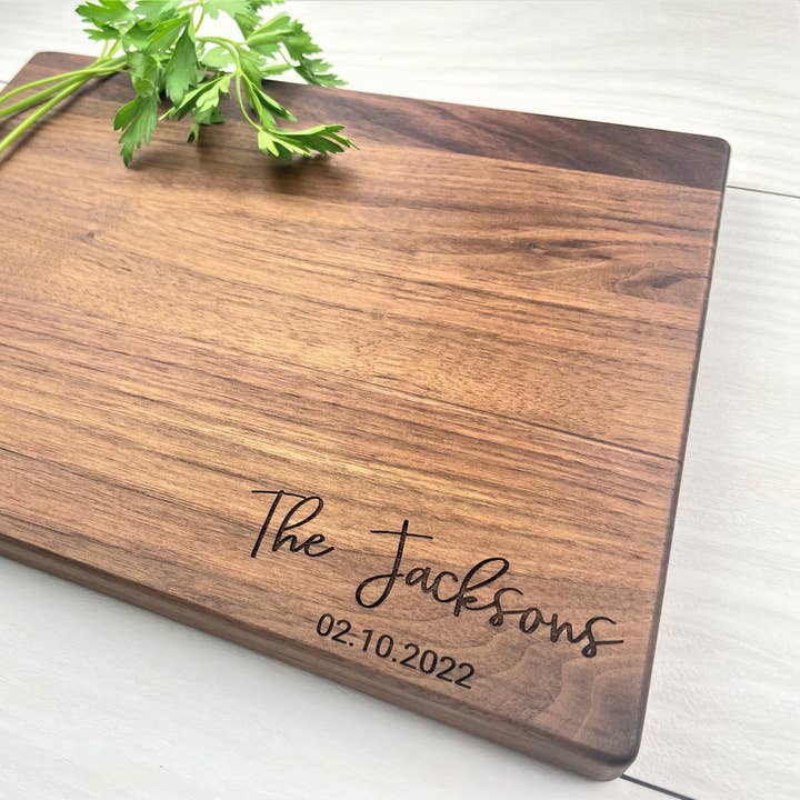 Family Style Personalized Cutting Board - 068 for wholesale by Headwall Creative