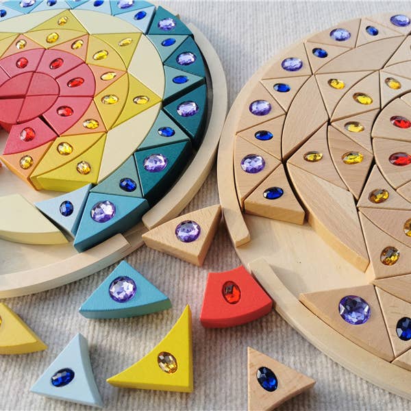 Tinitastic - Vendita all'ingrosso Blocchi - Bambini e neonati - Blocchi di gemme mandala - Blocchi di pietre acriliche - Blocchi di mandala3