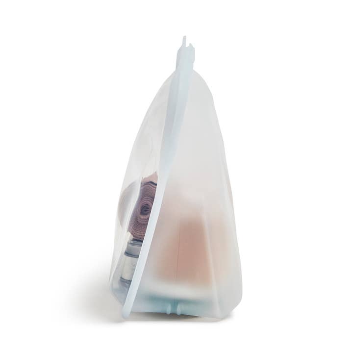 Stasher - Wholesale Food Storage Wrap/Bag - Stand-Up Bag Compact: Clear