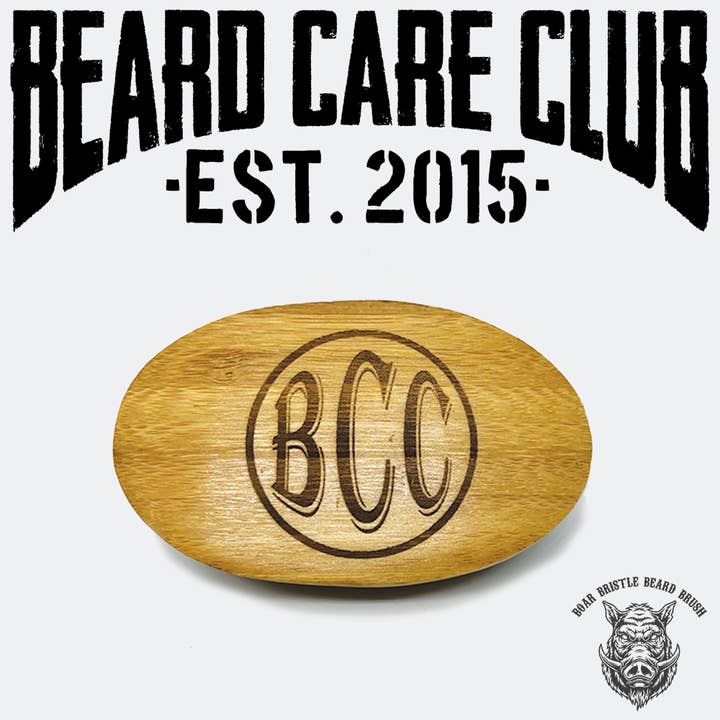 Beard Care Club - Wholesale Beard Brush/Comb - Boar Bristle Beard Brush1