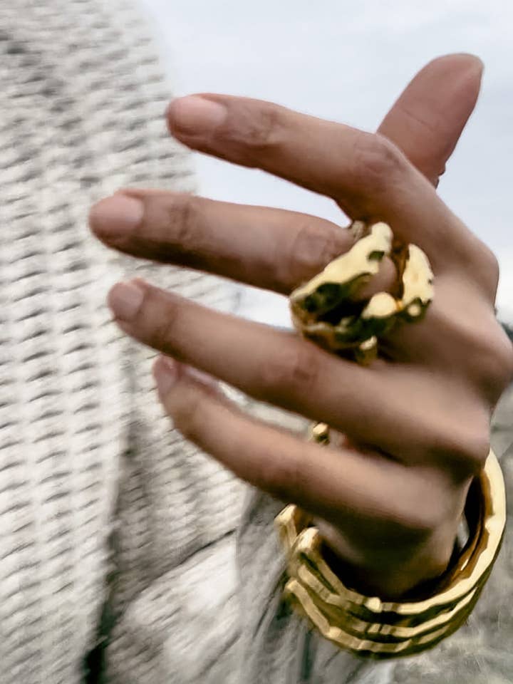 ORACLE RING for wholesale by Aneshka Studios (Knature)