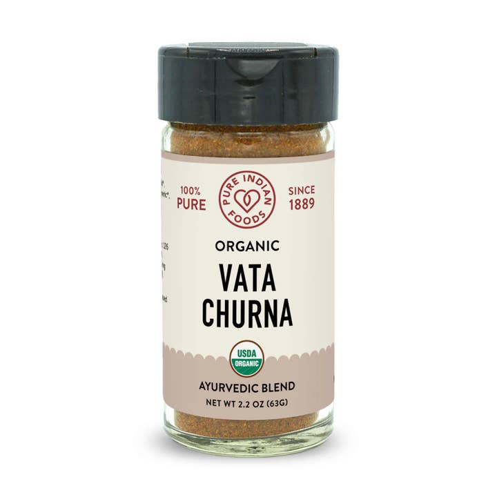 Pure Indian Foods - Wholesale Dried Spice Mix - Vata Churna, Certified Organic - 2.2 oz