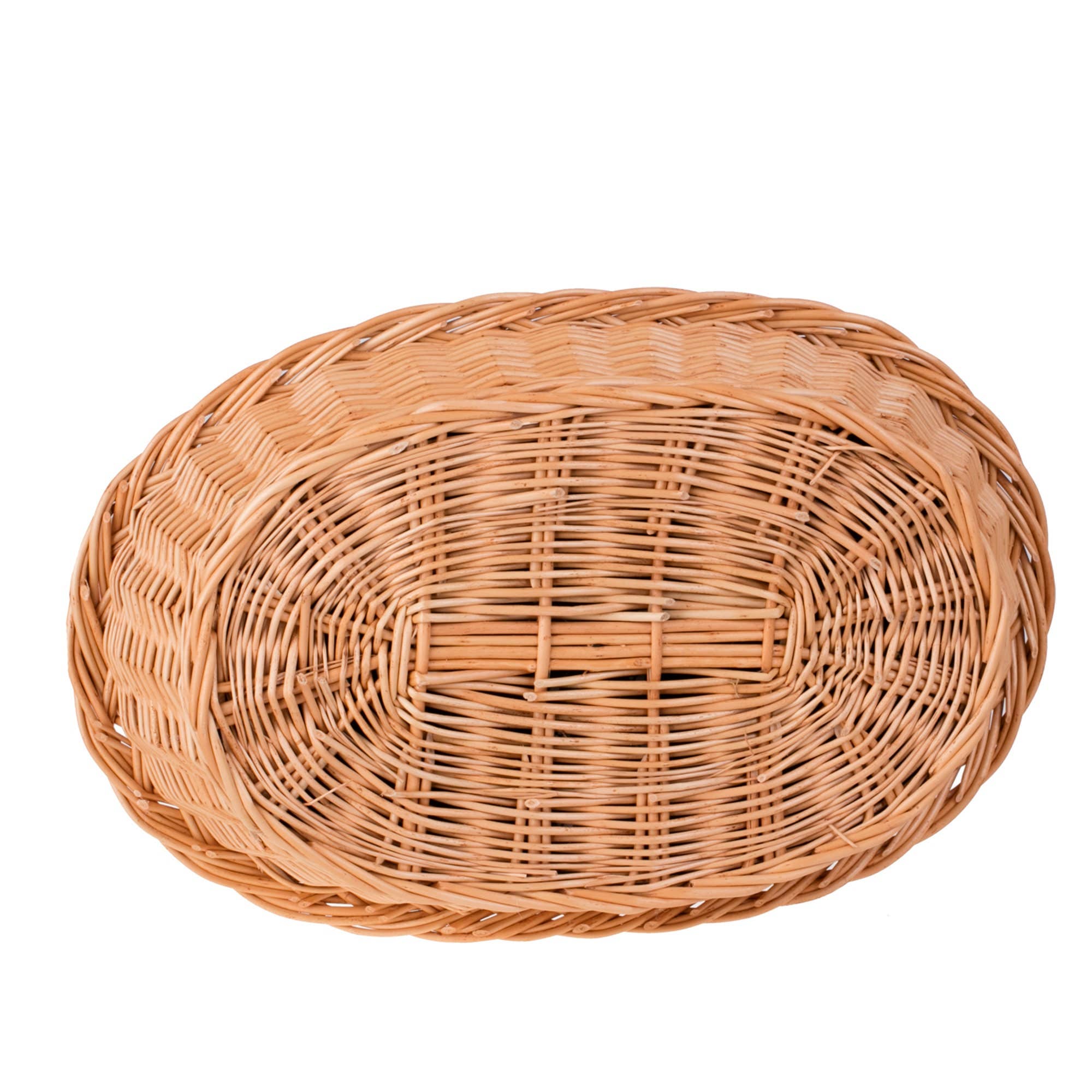 The Wicker Stories – Engroshandel Seng - Hund – Håndflettet kurve til kæledyr i naturlig pil – rund hundeseng2