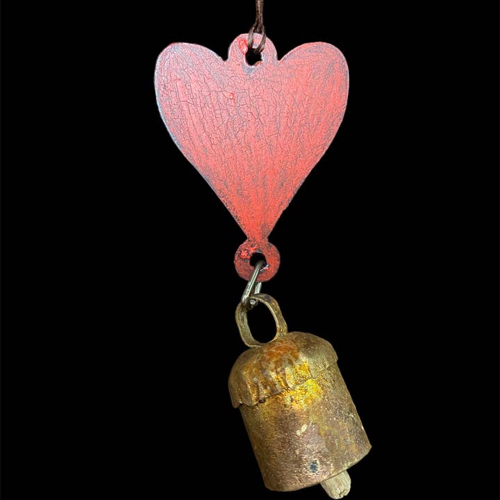 Whimsies - Wholesale Ornament - Heart Ornament cute gifts wind chime impulse buy Valentines0