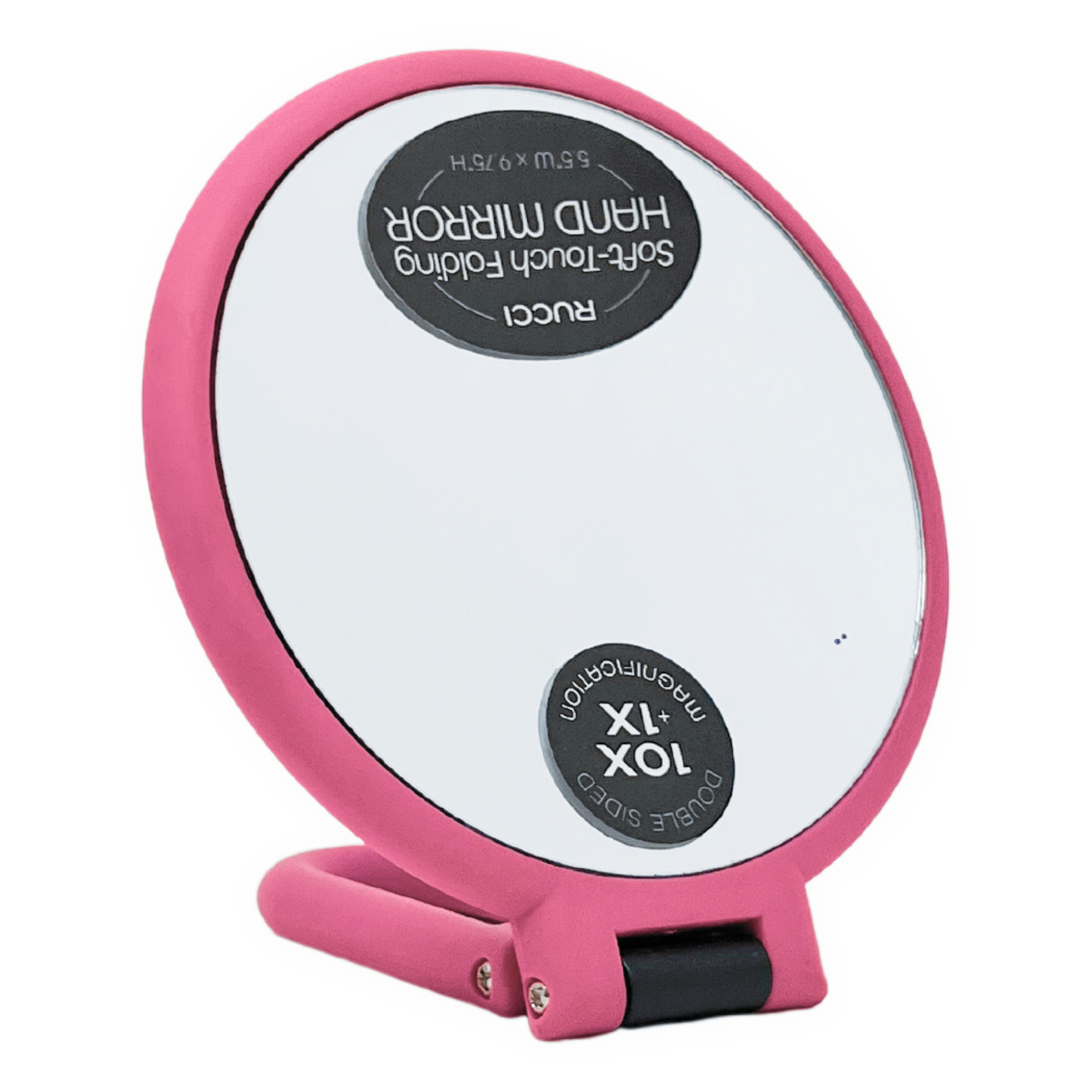 Rucci Professional - Wholesale Compact Mirror - 1X/10X Magnifying Foldable Vanity Mirror – Sleek & Durable1