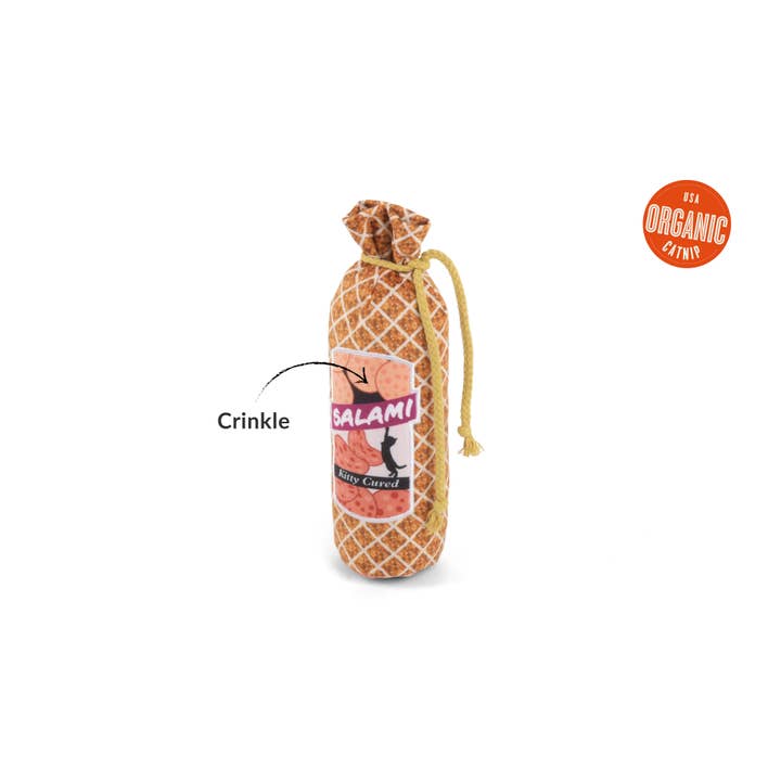 P.L.A.Y. Pet Lifestyle and You - Wholesale Pet Toy - Cat - Feline Frenzy Kicker Toy - Salami Slammer3