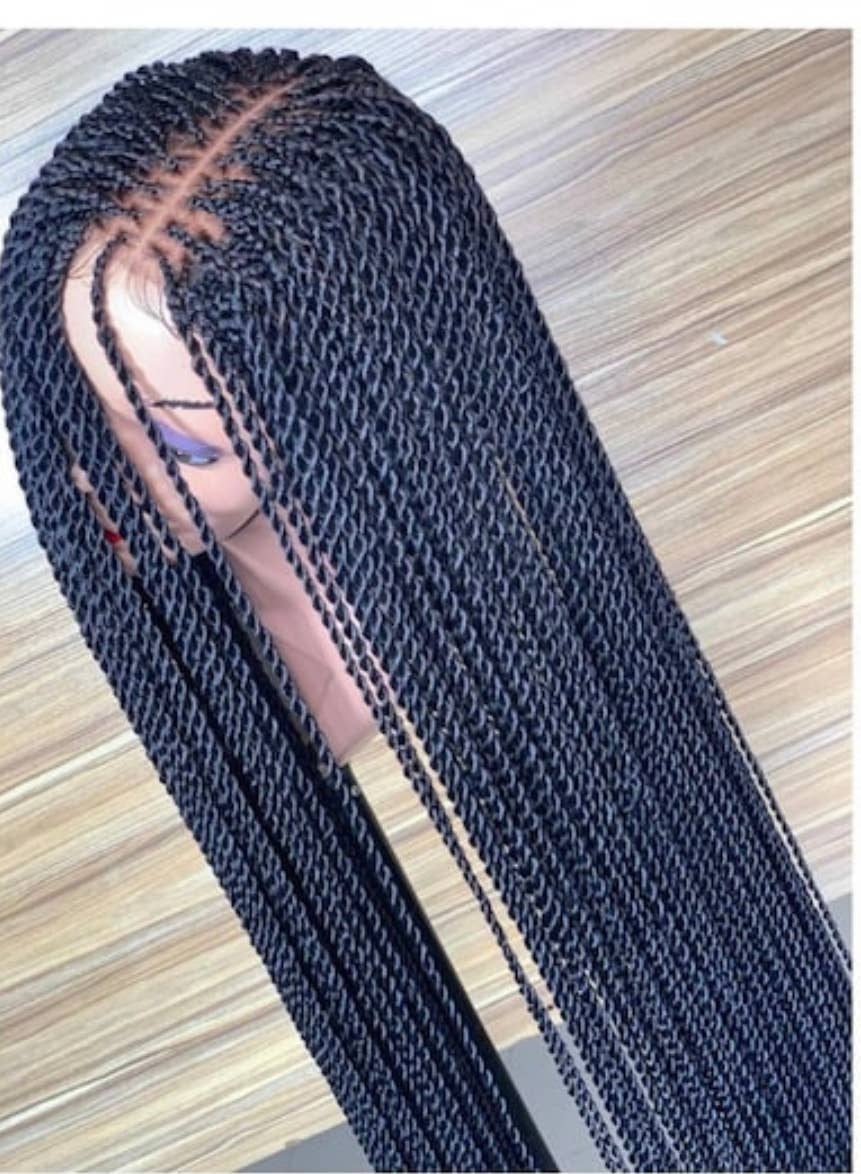 Lamuskwigs - Vente Perruque/extensions - Perruque tressée twist sénégalais1