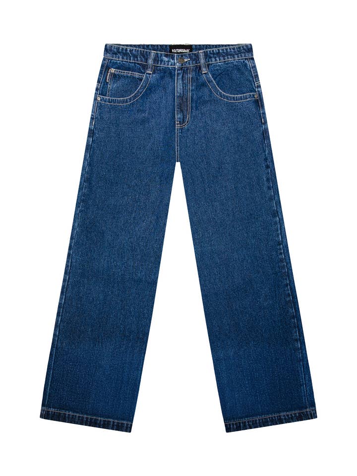 Victorious - Vente Jean – homme - DL982 Ultra Baggy Y2K Jeans en Denim (Paquet Ouvert)4