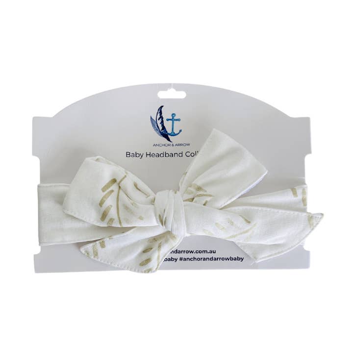 Anchor & Arrow - Wholesale Fashion Headband - Baby - Headband - Gold Fern0