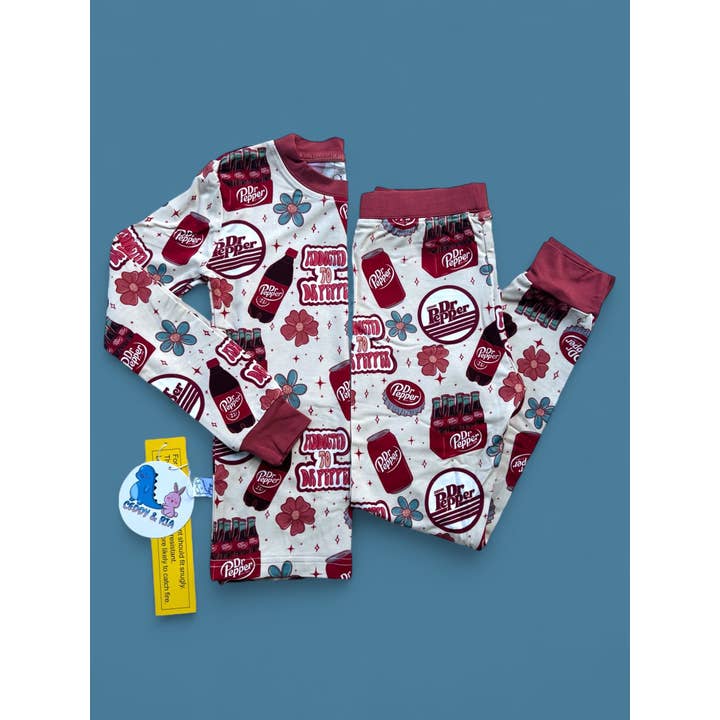 Soda 3 bamboo 2 piece set pjs for wholesale by CEDDY & RIA