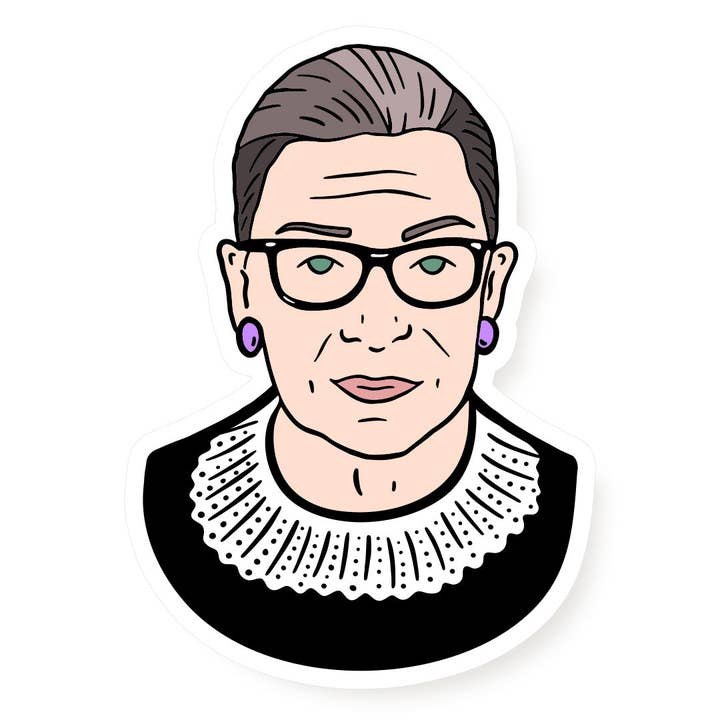 RBG Ruth Bader Ginsburg Aufkleber für den Großhandel von A Fink & Ink