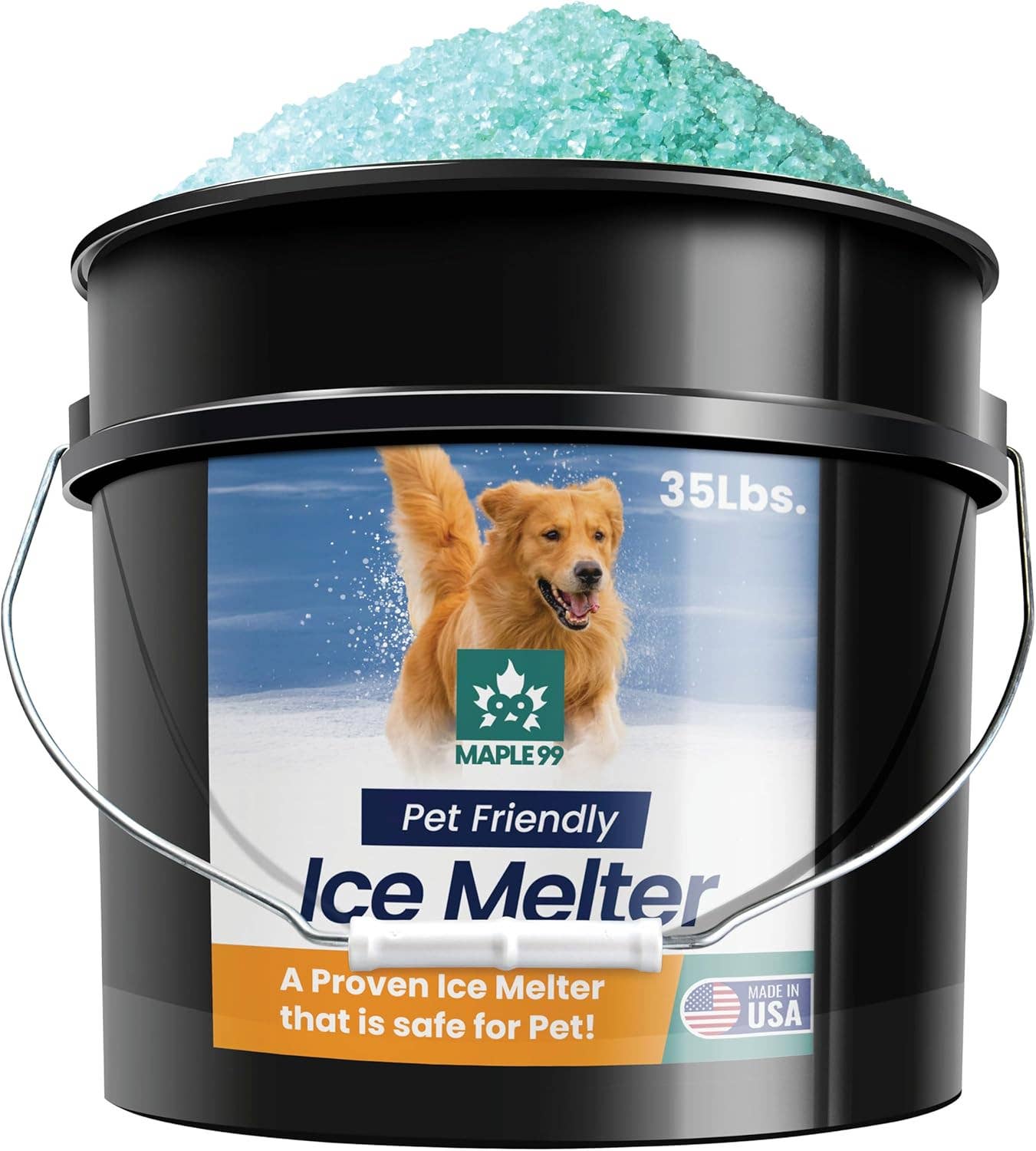 Play22 - Vendita all'ingrosso Spray deodorante per animali - Disgelo sicuro per animali domestici 35 lb Rimozione di neve e ghiaccio per vialetti &7