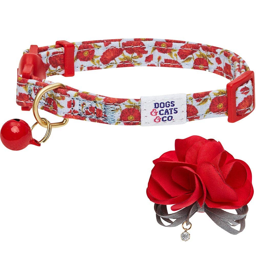 Blueberry Pet – wholesale Pet collar – Cat – Dogs & Cats & Co. A Scent of Spring Balloon Flower Cat Collar21