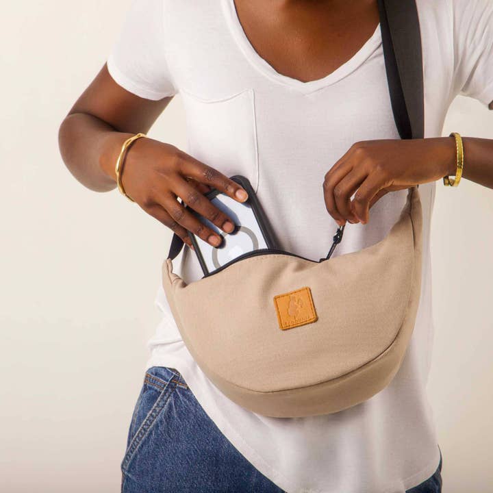 Ecodunia - Wholesale Shoulder Bag - Unisex - Round Mini Shoulder Bags for Women - Canvas Bag12