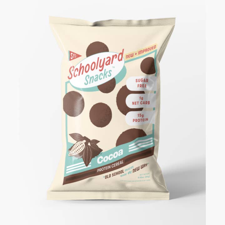 Better Than Good Foods - Wholesale Breakfast Cereal - Schoolyard Snack Cocoa Protein & Keto Cereal 26g
