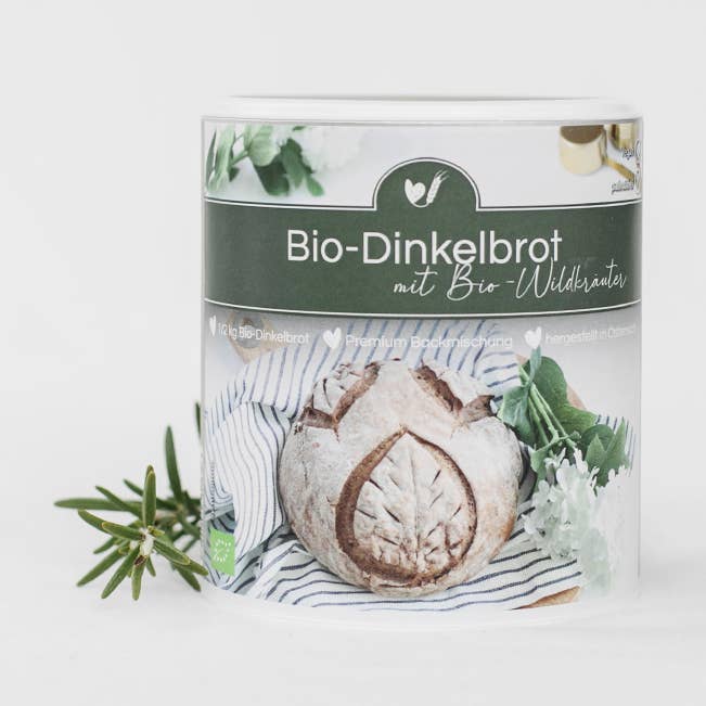 Bio-Backmischung Bio-Dinkelbrot mit Bio-Wildkräuter und andere Ergebnisse für bio brot im Großhandel. Kostenlose Rücksendungen und 60-Tage-Zahlungsziel auf Faire im Trend auf Faire.