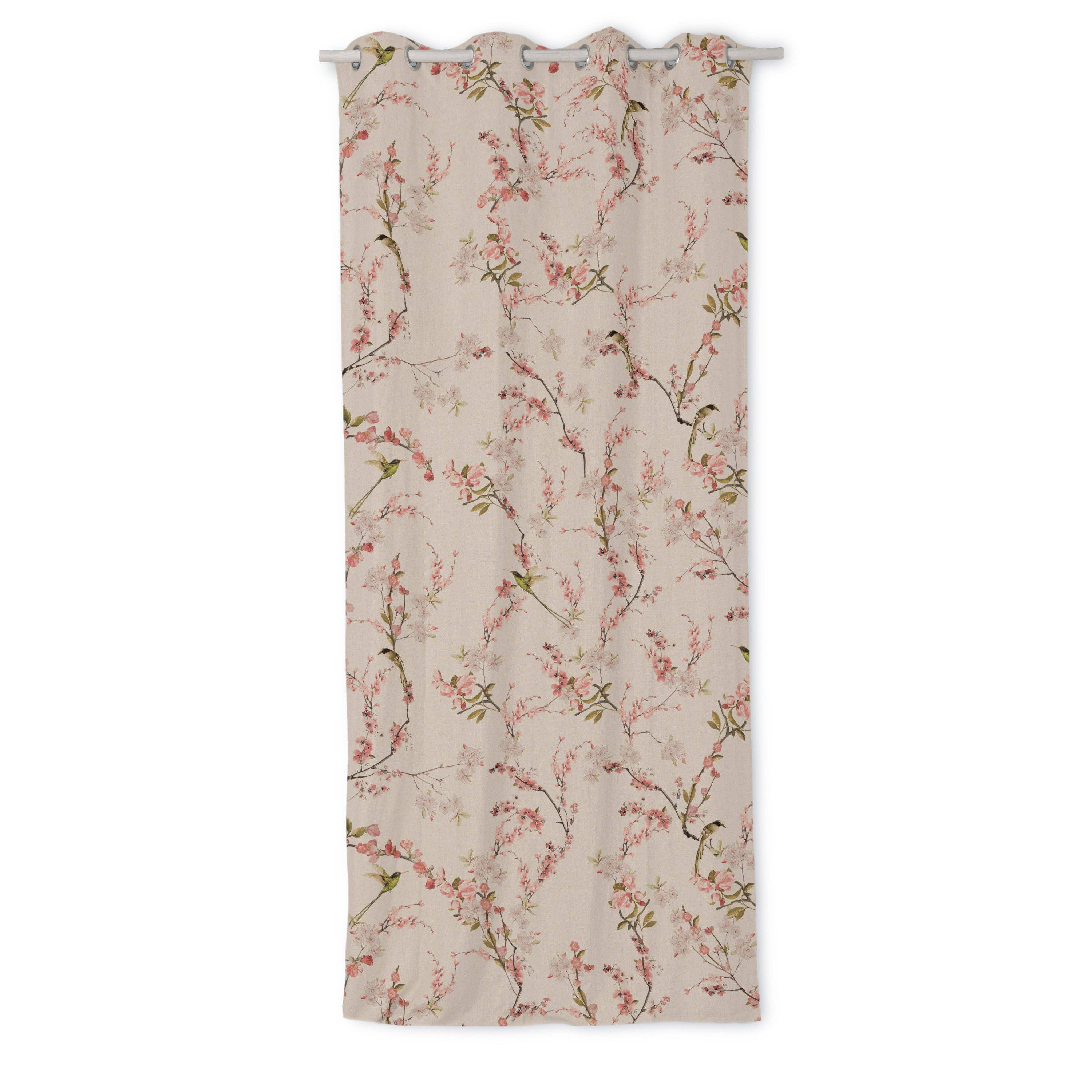 Happyfriday - Wholesale Curtain - Chinoiserie Linen Curtain 140x280 cm1
