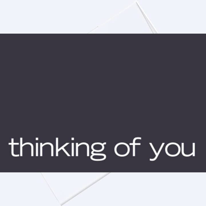 Thinking of You Encouragement Support Friends Greeting Card for wholesale by The Brightside Box