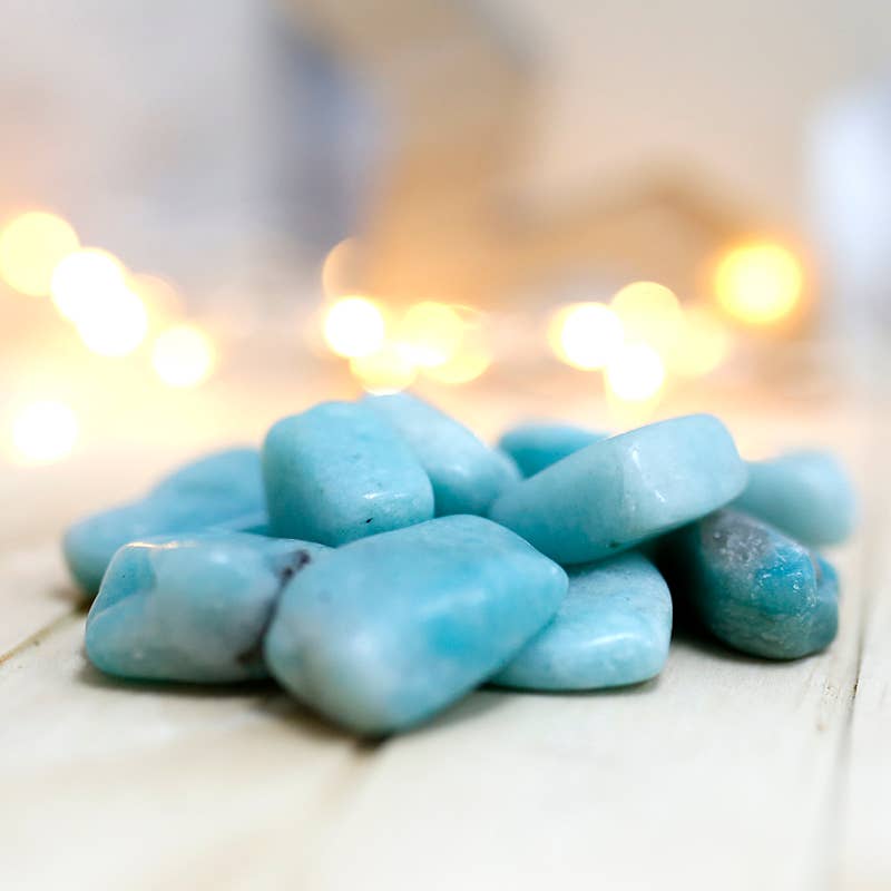 Ethike.eu - Wholesale Spiritual Stone/Crystal - Natural irregular stones - Amazonite 200 g.0