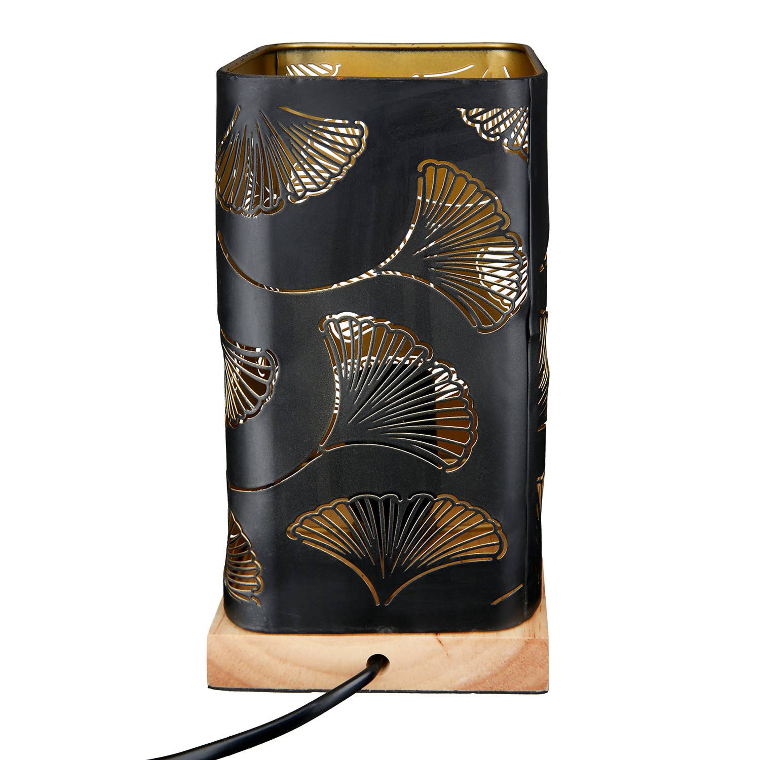 Gilde Handwerk Macrander GmbH & Co. KG - Vente Lampes d'appoint/de bureau - Lampe de table Ginkgo H.22,5 cm2