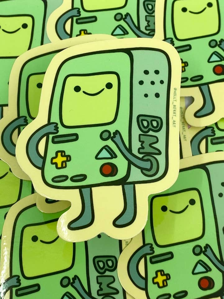 BMO Sticker for wholesale by Holly Berry