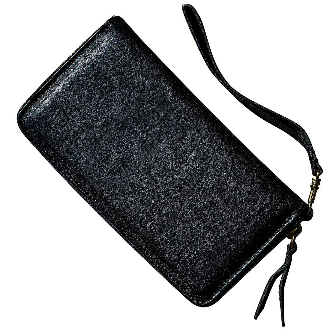 Embrazio - Wholesale Phone Wallet - Women's - WENDY Handmade Leather Phone Wallet | Wristlet2