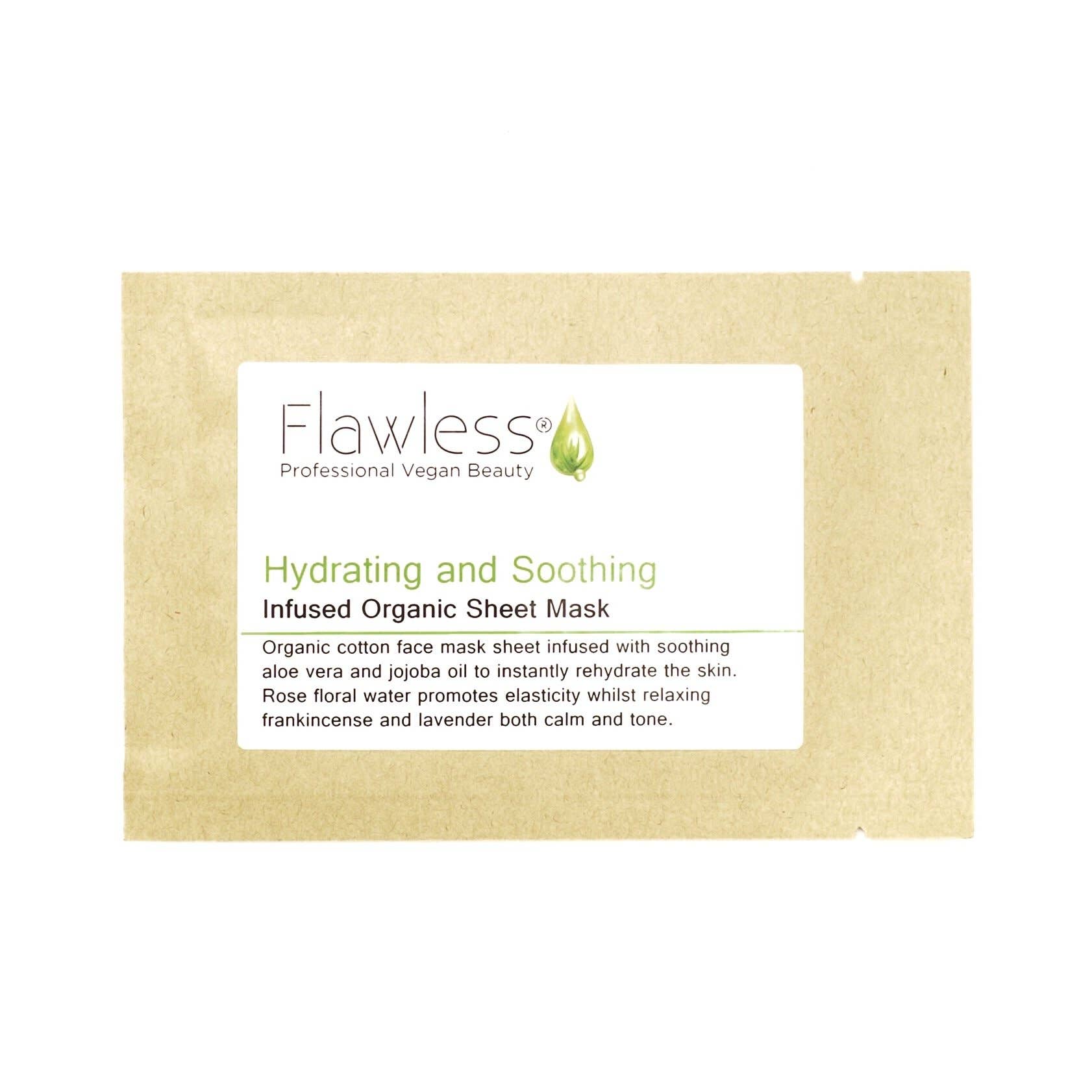 Flawless – wholesale Skincare face mask – Facial Sheet Mask - Hydrating and Soothing3