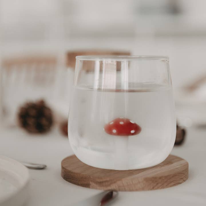 Eulenschnitt - Wholesale Drinking Glass/Cup - Drinking Glass Mushroom Shape (PU = 6 pcs)3