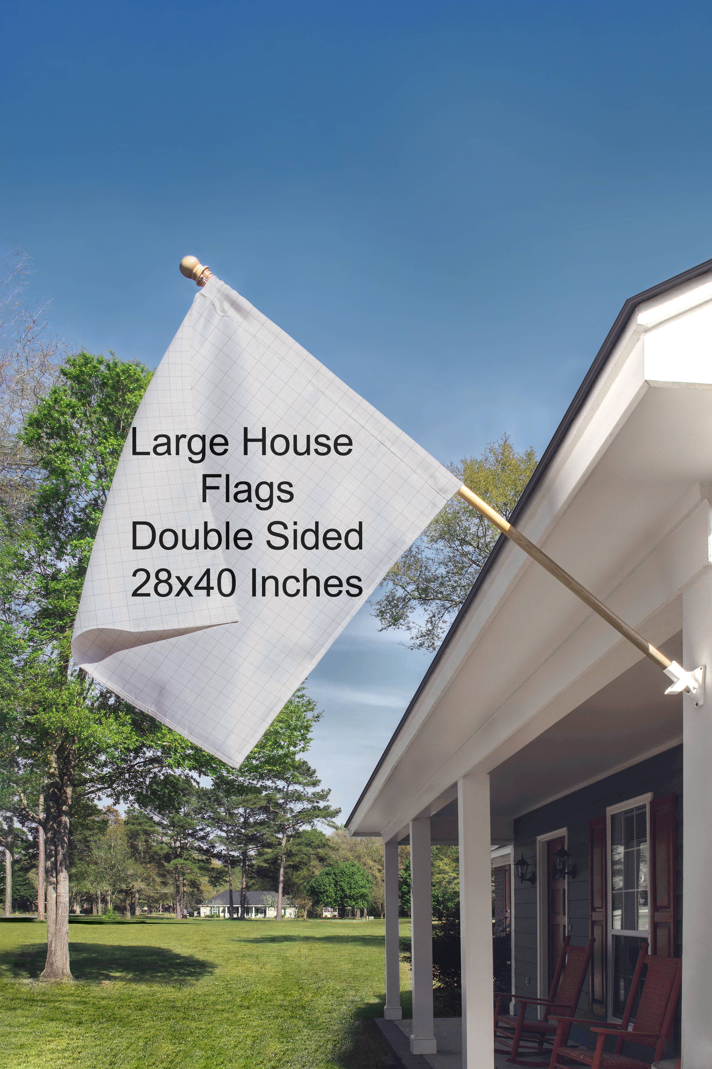 The Spotted Zebras - Wholesale Flag - House Flag (28"x40") - Hello Sunshine Green1