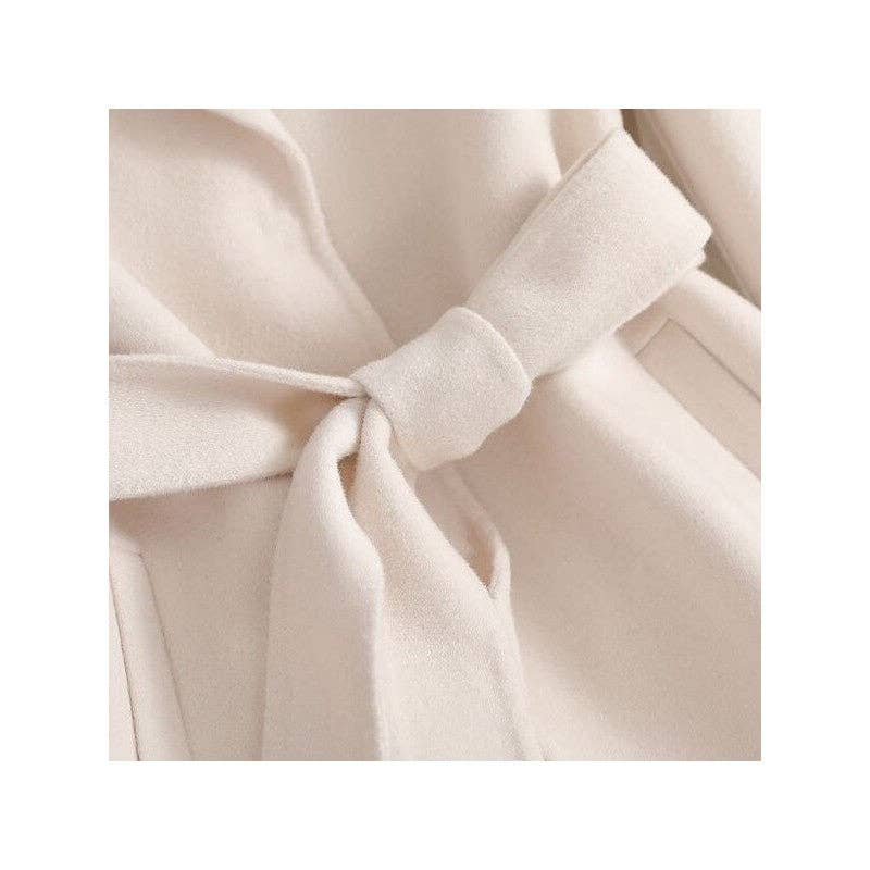 UZ Wholesale Store – wholesale Coat – Women’s – Stylish Slim Fit Mid-Length Double-Sided Cashmere Coat3