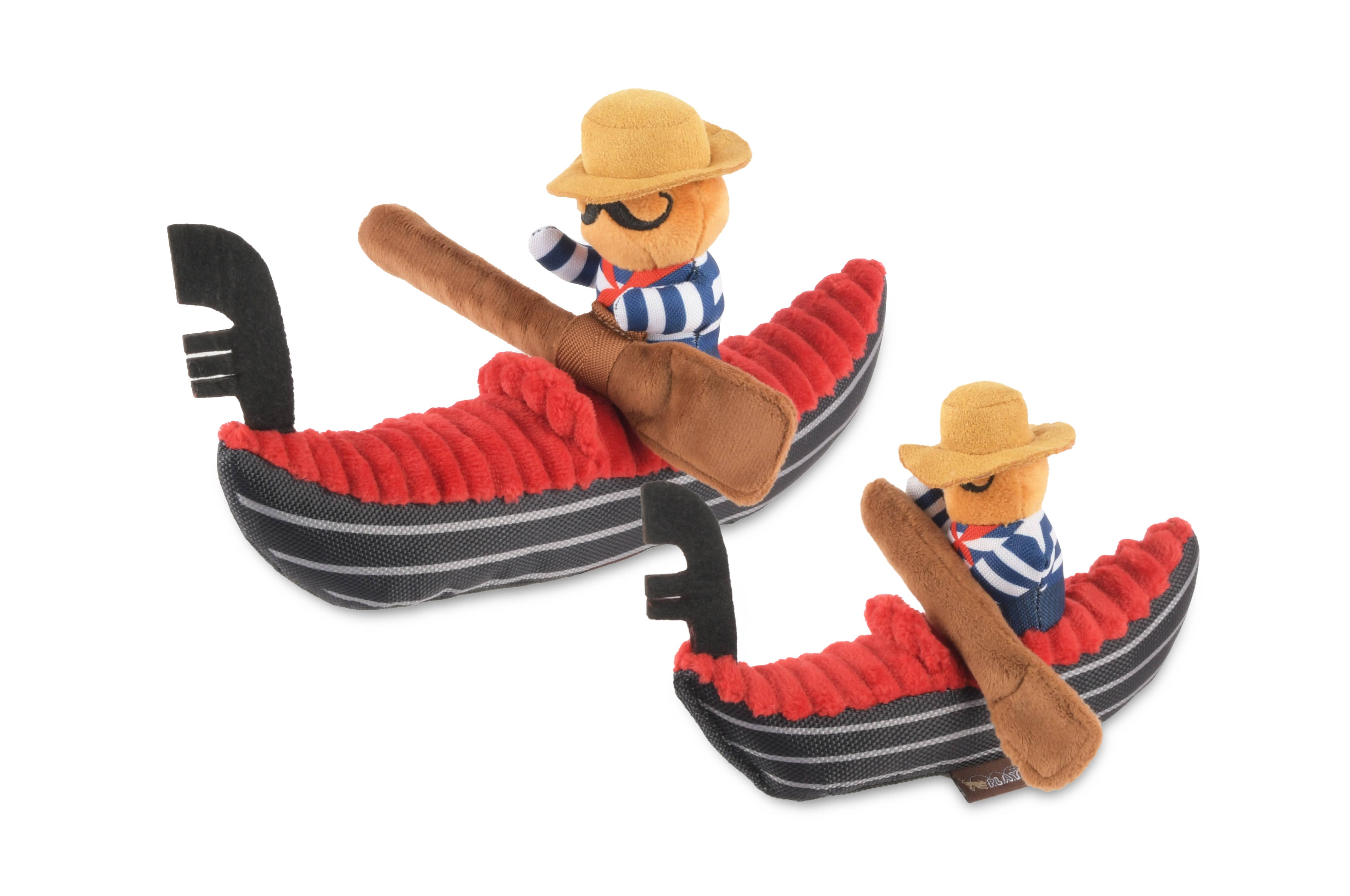 P.L.A.Y. Pet Lifestyle and You - Wholesale Pet Plush Toy - Dog - Totally Touristy - Venice Gondola5