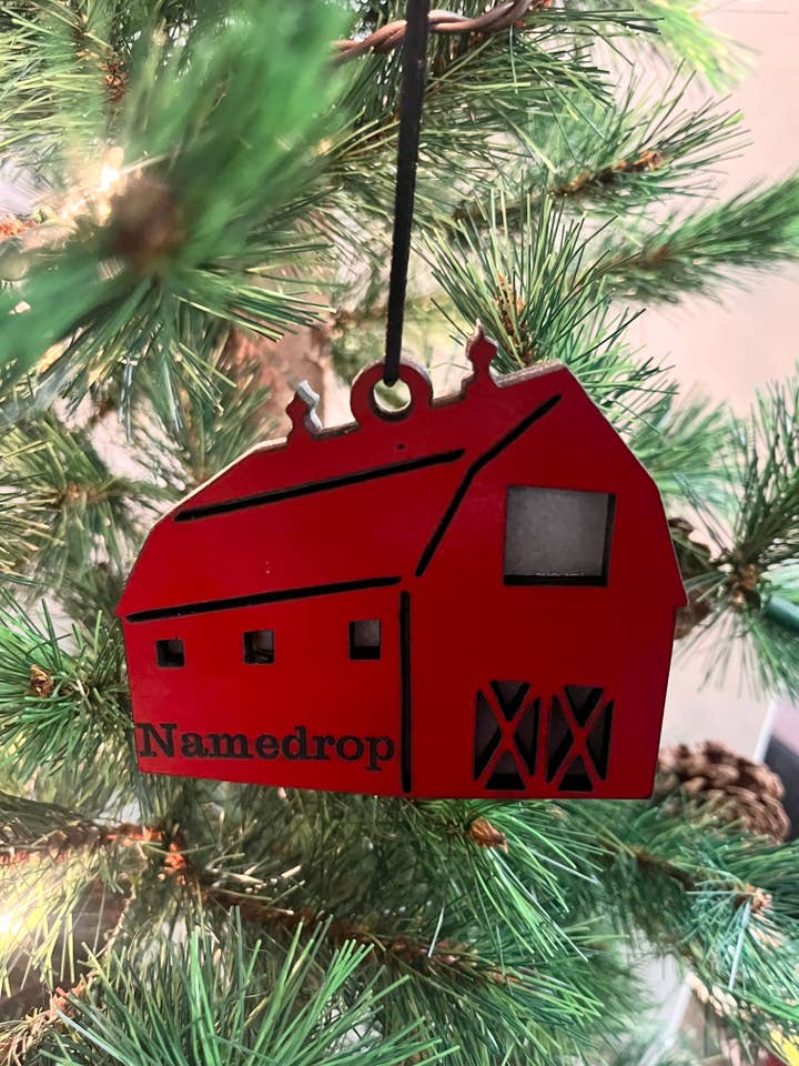 Custom Barn Ornament for wholesale by Room To Improve