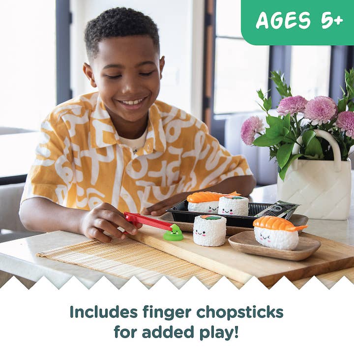 MindWare & Peaceable Kingdom - Wholesale Fidget Toy - Kids - Foodie Fidget - Sushi Tray