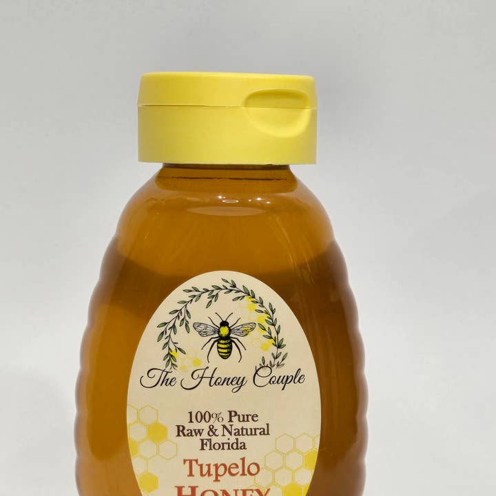 Tupelo Raw Honey for wholesale by The Honey Couple