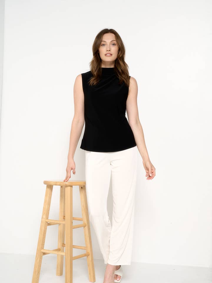 Jostar - Wholesale Knit Top - Women's - HIT Funnel Neck Top