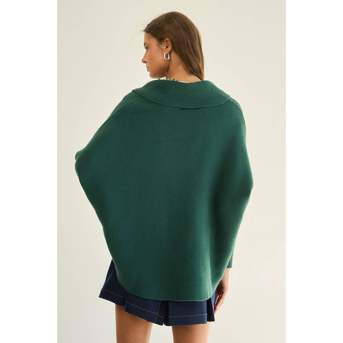 The GREii - Wholesale Cardigan - Women's - Oversized Shawl Collar Sweater Cardigan11