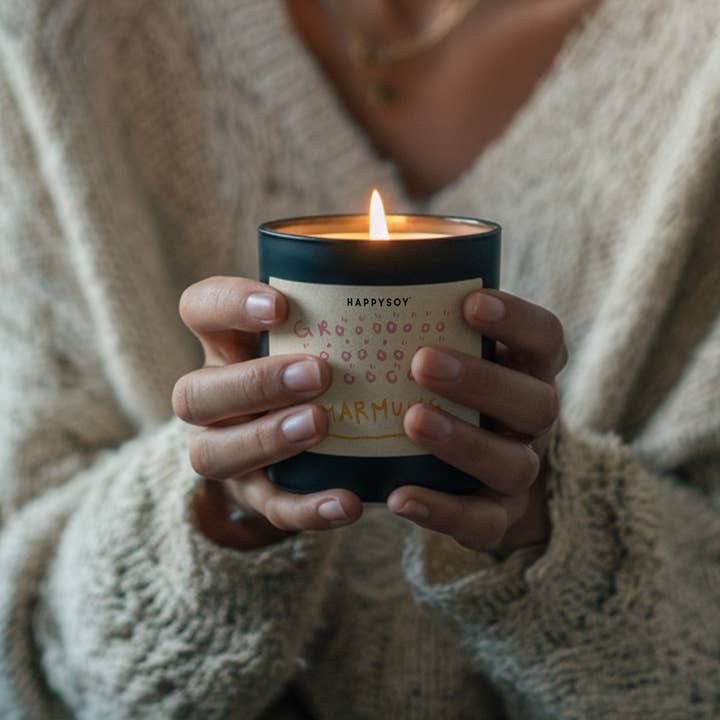 Happysoy - Wholesale Jar/Filled Candle - Scented Candle - Biggest Hug1