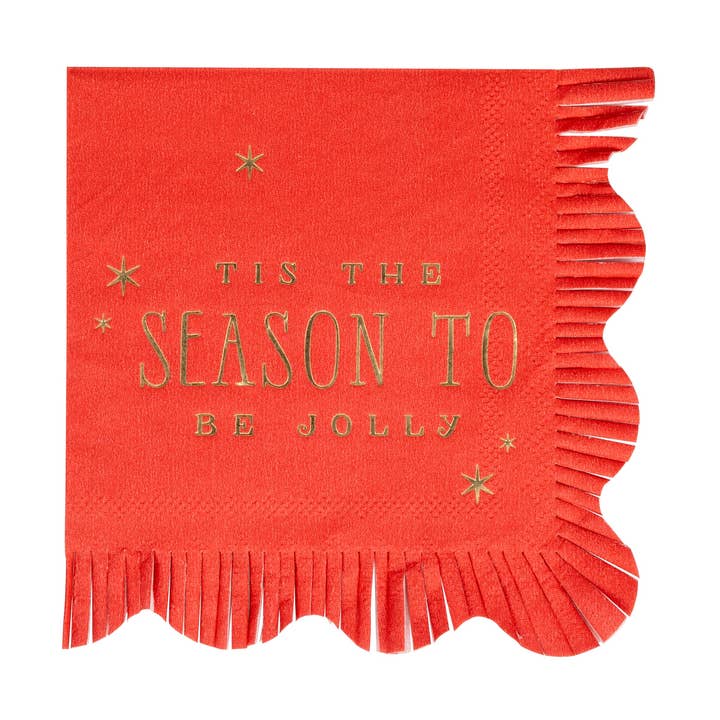 DER1239 - Reindeer Games Cocktail Napkin for wholesale by My Mind’s Eye