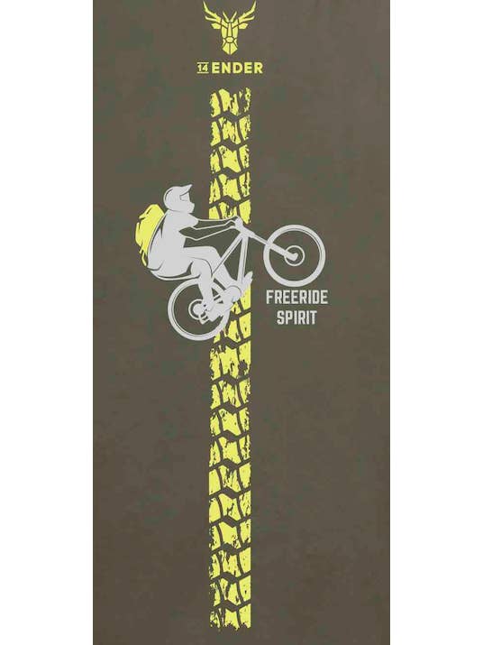 14Ender® Freeride Earthgreen T-Shirt for wholesale on Faire2