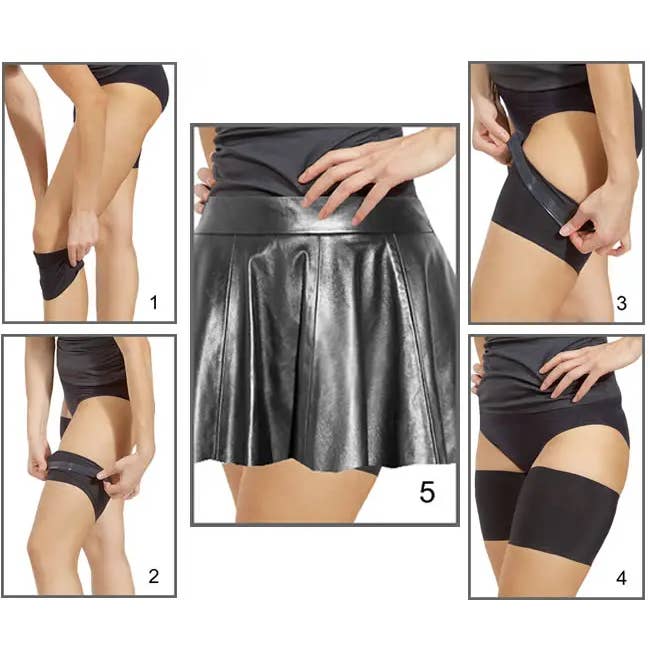 Bandelettes® – wholesale Sport-/loungeleggings – Dam – Bandelettes@ anti-lår skavningsband, svart, unisex (Copy)10