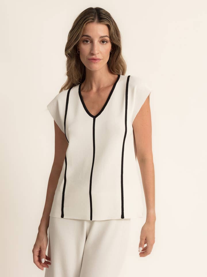 TOP PUNTO BICOLOR B2B para venta al por mayor de CMS Love