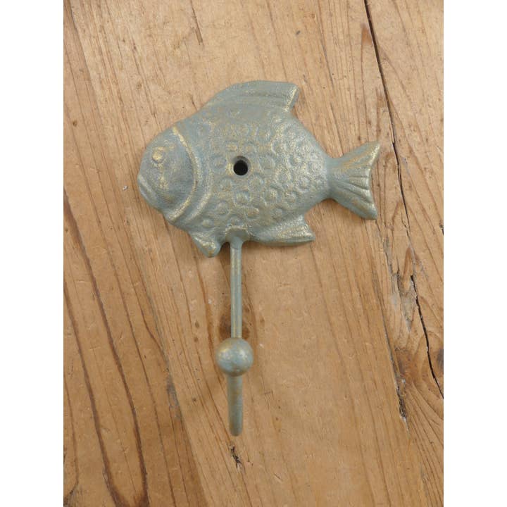 Cast Iron Fish Hook for wholesale by Midwest Craft House